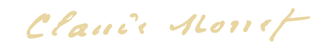 Claude Monet — signature